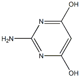 2-Aminopyrimidine-4,6-diol Structure