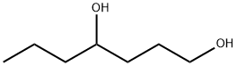 1,4-ヘプタンジオール 化学構造式