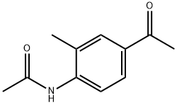 N-(4-acetyl-2-methylphenyl)acetamide 化学構造式