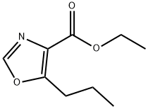 ethyl 5-propyl-1,3-oxazole-4-carboxylate Structure
