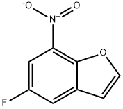 5-fluoro-7-nitrobenzofuran,412349-14-5,结构式