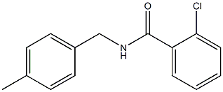 2-chloro-N-(4-methylbenzyl)benzamide Structure