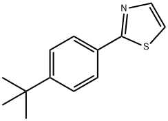 2-(4-tert-Butylphenyl)thiazole Struktur