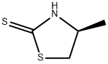 (S)-4-甲基噻唑烷-2-硫酮, 42163-67-7, 结构式