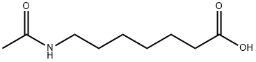 7-(acetylamino)heptanoic acid Struktur