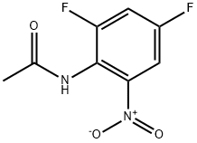 Acetamide, N-(2,4-difluoro-6-nitrophenyl)-, 441-30-5, 结构式