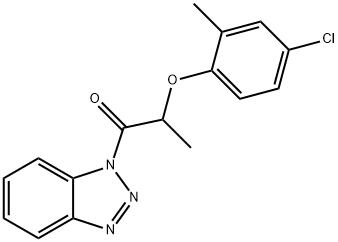 443917-75-7 2-(1H-1,2,3-benzotriazol-1-yl)-1-methyl-2-oxoethyl 4-chloro-2-methylphenyl ether