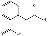 Benzoic acid, 2-(2-amino-2-oxoethyl)- 结构式