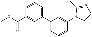 451470-33-0 METHYL 3'-(2-METHYL-4,5-DIHYDRO-1H-IMIDAZOL-1-YL)BIPHENYL-3-CARBOXYLATE