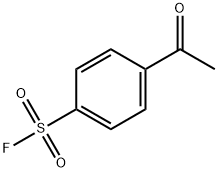 Benzenesulfonyl fluoride, 4-acetyl- Structure