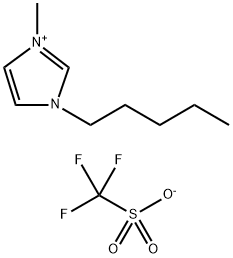 1-pentyl-3-methylimidazolium trifluoromethanesulfonate Structure