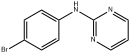 N-(4-Bromophenyl)pyrimidin-2-amine Struktur
