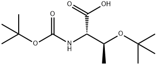 (2S,3S)-3-(tert-butoxy)-2-{[(tert-butoxy)carbonyl]amino}butanoic acid,474334-59-3,结构式