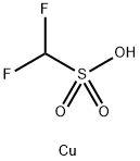 二氟甲磺酸铜,475557-08-5,结构式