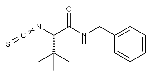 (2S)-N-benzyl-2-isothiocyanato-3,3-dimethylbutanamide,479423-19-3,结构式