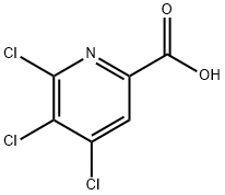 2-Pyridinecarboxylicacid,4,5,6-trichloro- Struktur