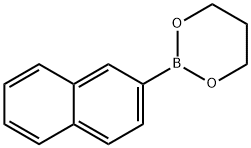 2-萘硼酸-1,3-丙二醇酯, 499105-76-9, 结构式