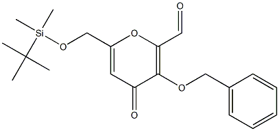 500371-14-2 3-benzyloxy-6-(tert-butyl-dimethyl-silanyloxymethyl)-4-oxo-4H-pyrane-2-carbaldehyde