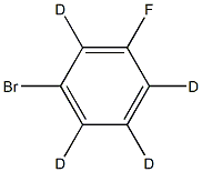 1-BROMO-3-FLUOROBENZENE-D4, 50592-33-1, 结构式