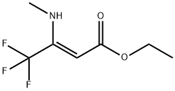ethyl (2Z)-4,4,4-trifluoro-3-(methylamino)but-2-enoate Structure