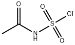1-[(chlorosulfonyl)amino]ethan-1-one Struktur