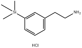 2-(3-trimethylsilylphenyl)ethanamine hydrochloride,5112-73-2,结构式