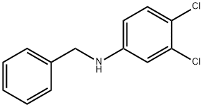 N-苄基-3,4-二氯苯胺, 51597-75-2, 结构式