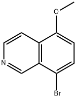 8-bromo-5-methoxyisoquinoline,521313-45-1,结构式