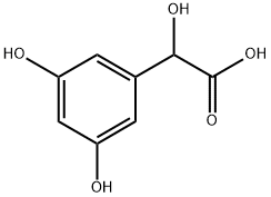 2-(3,5-dihydroxyphenyl)-2-hydroxyacetic acid, 52238-36-5, 结构式