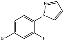 530080-34-3 1-(4-bromo-2-fluorophenyl)-1H-pyrazole
