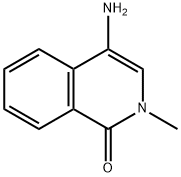 1(2H)-Isoquinolinone, 4-amino-2-methyl-,54931-53-2,结构式