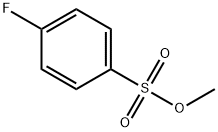 methyl p-fluorobenzenesulphonate Structure
