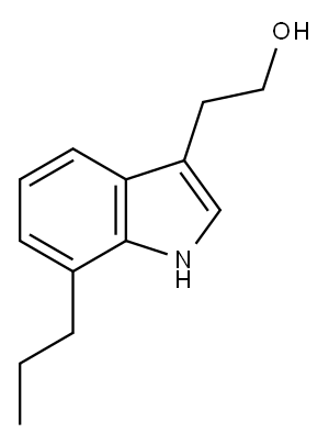 7-Propyltryptophol Structure