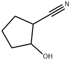 2-羟基环戊烷-1-甲腈 结构式