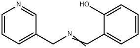 ALPHA-(3-PYRIDYLMETHYLIMINO)-O-CRESOL Struktur