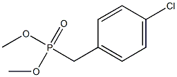 p-Chlorobenzylphosphonsaeuredimethylester Structure