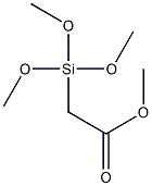 Acetic acid, (trimethoxysilyl)-, methyl ester,5905-80-6,结构式