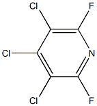 Pyridine,3,4,5-trichloro-2,6-difluoro- Structure