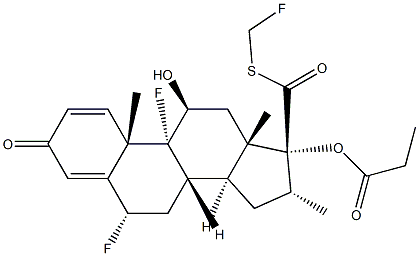 Fluticasone Impurity Struktur