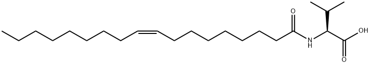 N-Oleoyl Valine, 60374-41-6, 结构式