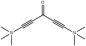 1,5-双(三甲硅烷基)五-1,4-二炔-3-酮 结构式