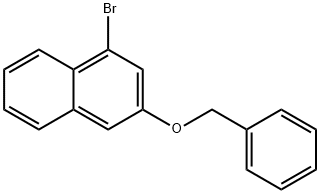 3-(苄氧基)-1-溴萘,611235-22-4,结构式