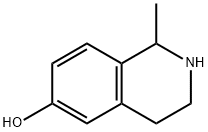 1-methyl-1,2,3,4-tetrahydroisoquinolin-6-ol Structure