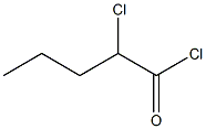 2-chloropentanoyl chloride Struktur