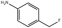 BENZENAMINE, 4-(FLUOROMETHYL)- Struktur