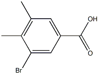 3-bromo-4,5-dimethylbenzoic acid Structure