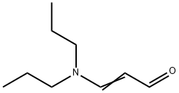 N,N-di-n-propyl-3-aminopropenaldehyde Structure