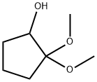 2,2-DIMETHOXYCYCLOPENTANOL, 63703-33-3, 结构式