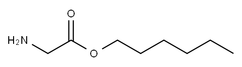 Glycine-1-Hexyl Ester,63907-64-2,结构式