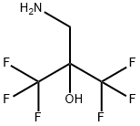 2-(氨甲基)-1,1,1,3,3,3-六氟丙烷-2-醇, 64139-78-2, 结构式